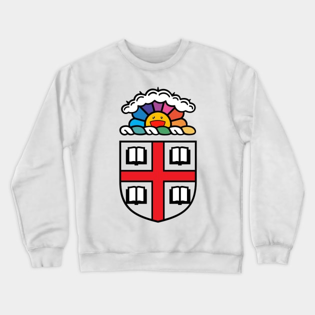 Brown University Takashi Murakami Crewneck Sweatshirt by MiloAndOtis